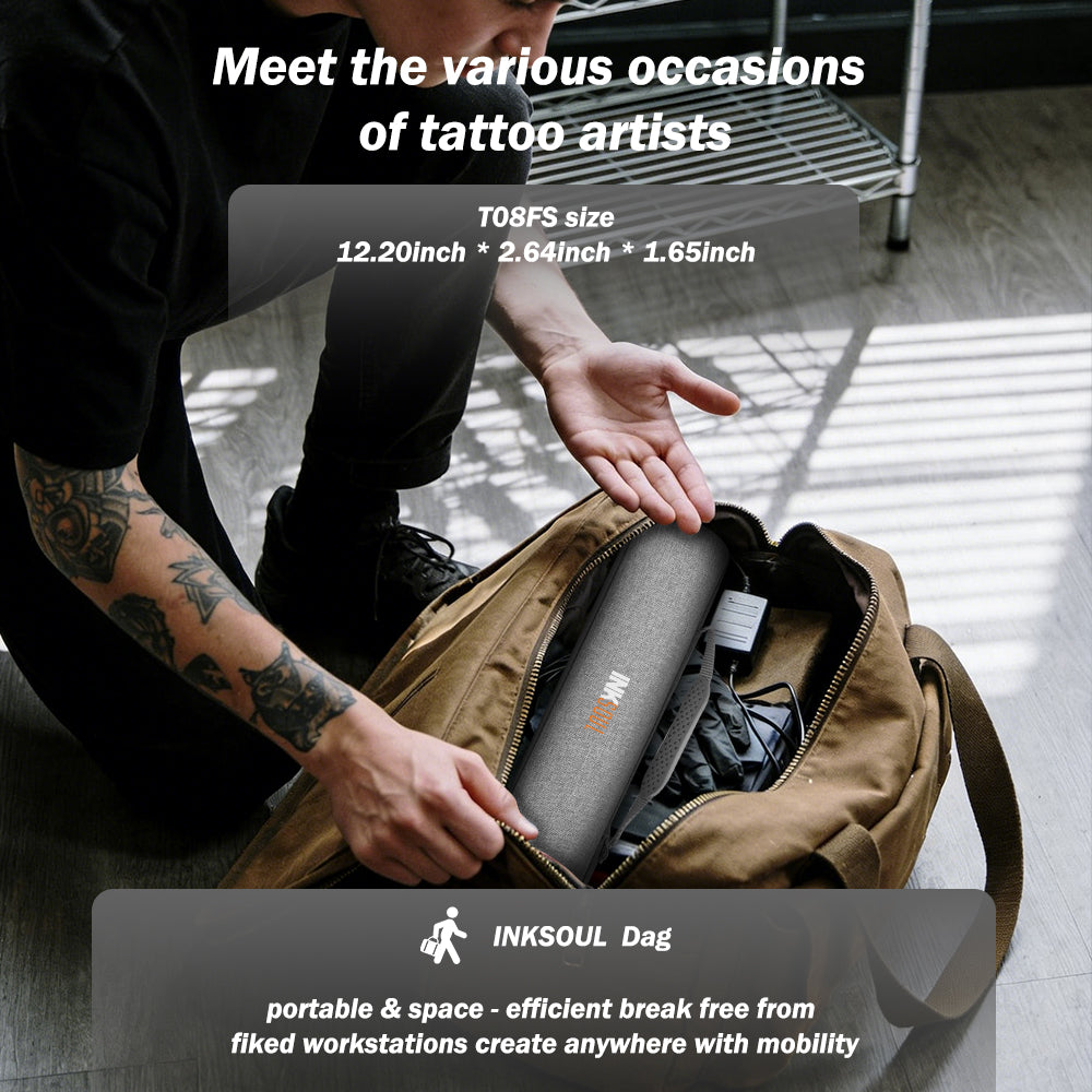 INKSOUL® T08FS Wireless Tattoo Transfer Stencil Printer-Can print shadows