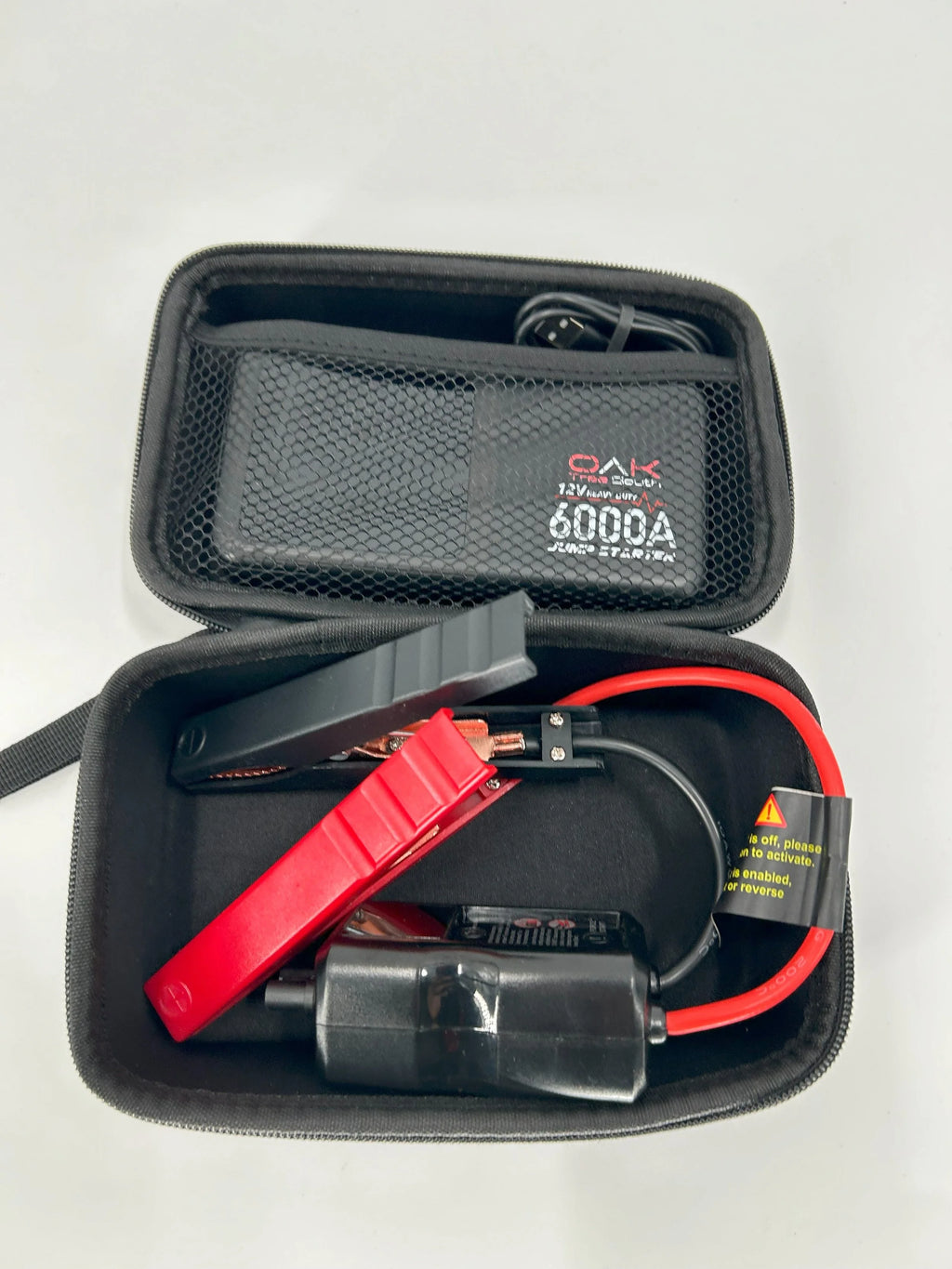 Portable Battery Jumper, 6000 Amps, Heavy Duty