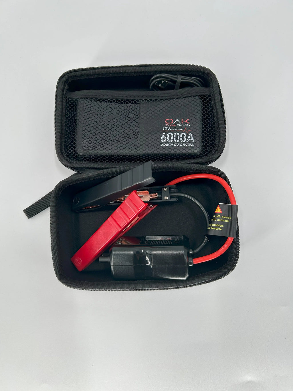 Portable Battery Jumper, 6000 Amps, Heavy Duty