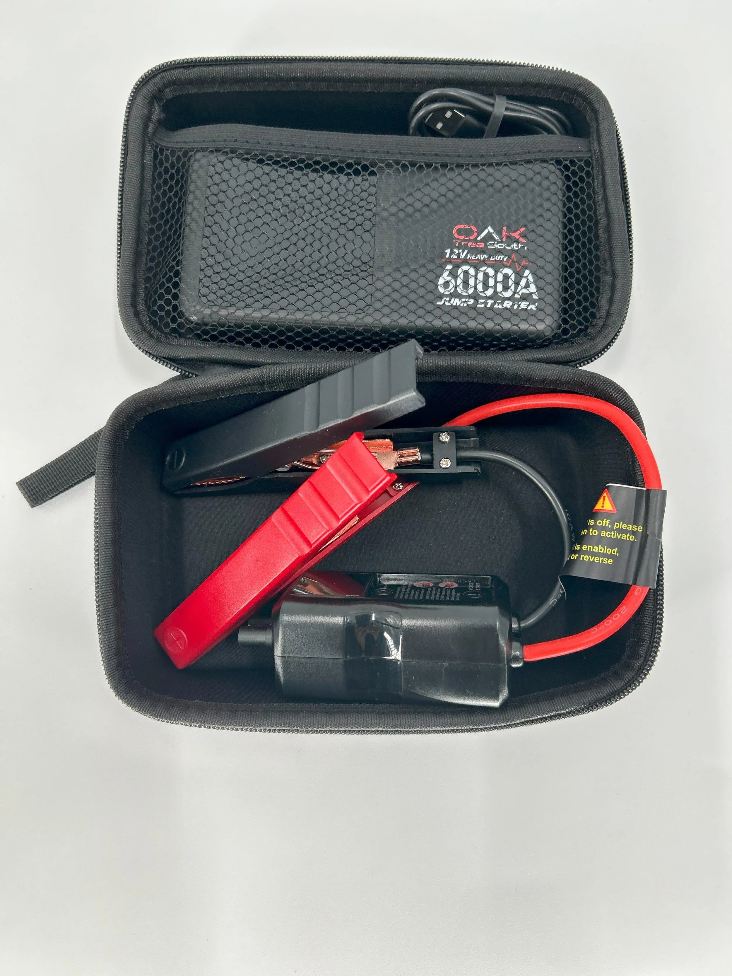 Portable Battery Jumper, 6000 Amps, Heavy Duty